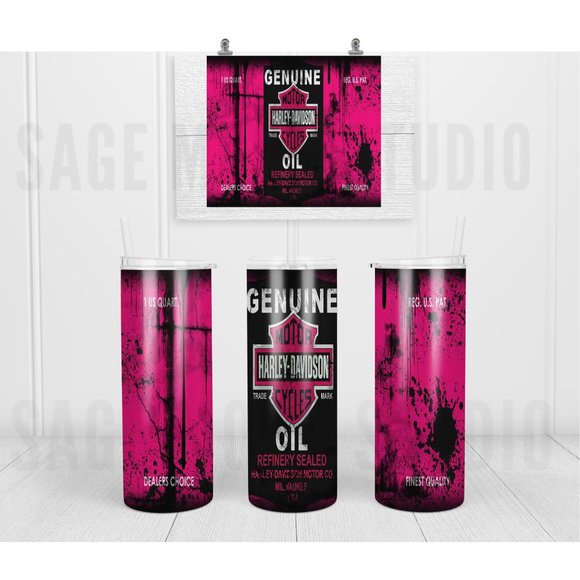 Sage Moon Other - Harley Davidson Tumbler with Straw 20 oz